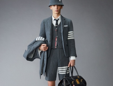 Дружба медведя и лосося: Thom Browne представили милую коллекцию Fall 2021