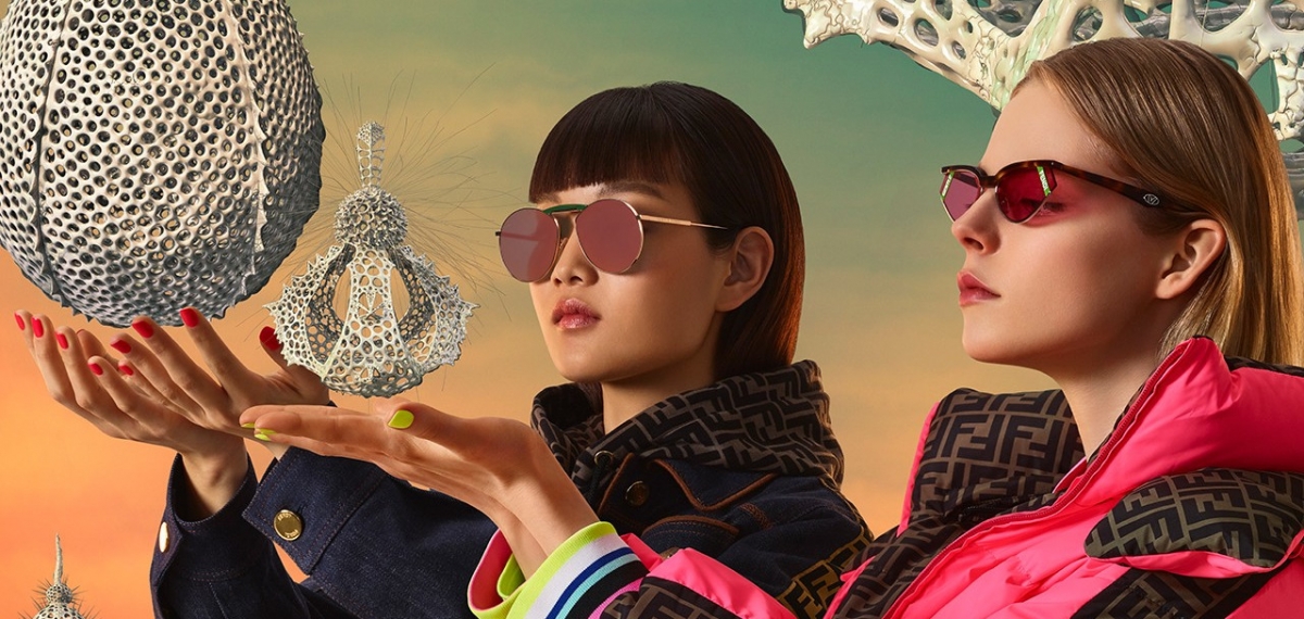 Инопланетные объекты: Кампейн крутой коллаборации Gentle Monster и Fendi