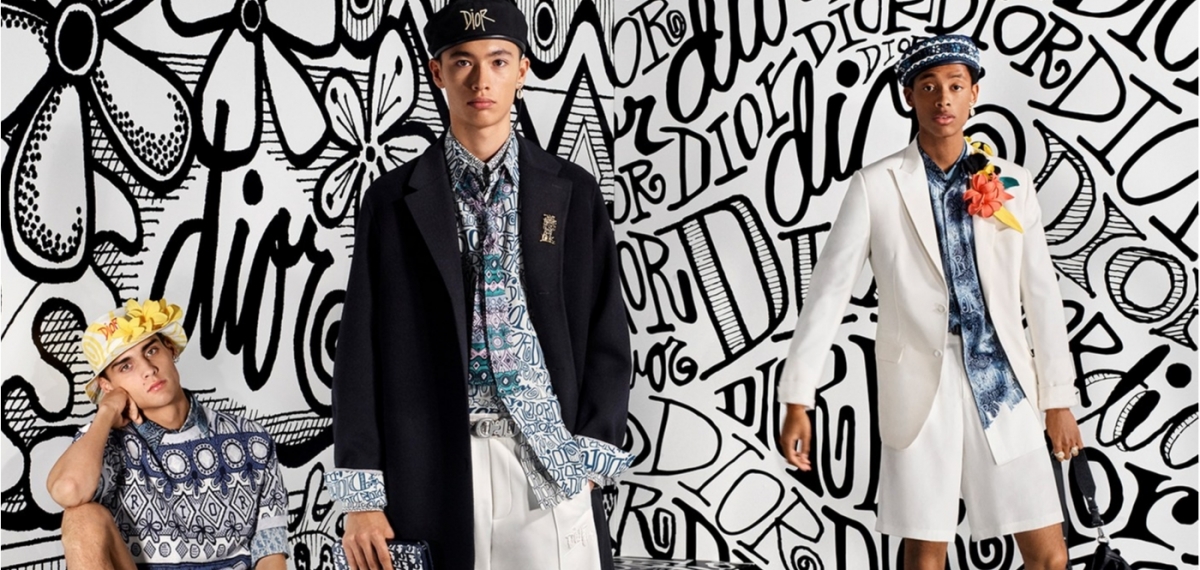 Эстетика Майами и отсылки к Stüssy в новом кампейне Dior