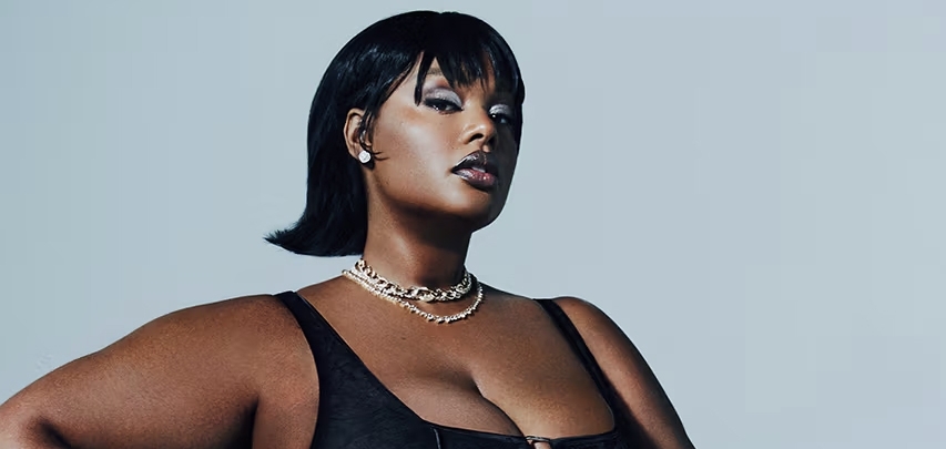 Precious Lee в колекції Savage X Fenty з мікрофібри