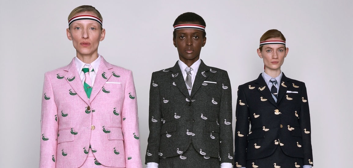 «Утиные истории» или Суперстильная коллекция Pre-Fall 2019 от Thom Browne