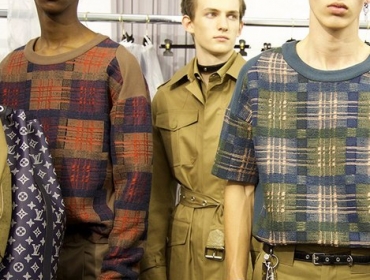 Backstage мужского показа Louis Vuitton S/S 2017