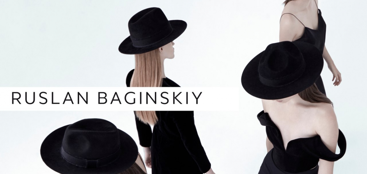 Кампейн стильных шляп Ruslan Baginskiy FW 2016/17