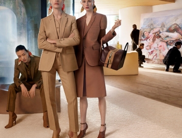 Ирина Шейк и Наталья Водянова в первом кампейне Рикардо Тиши для Burberry