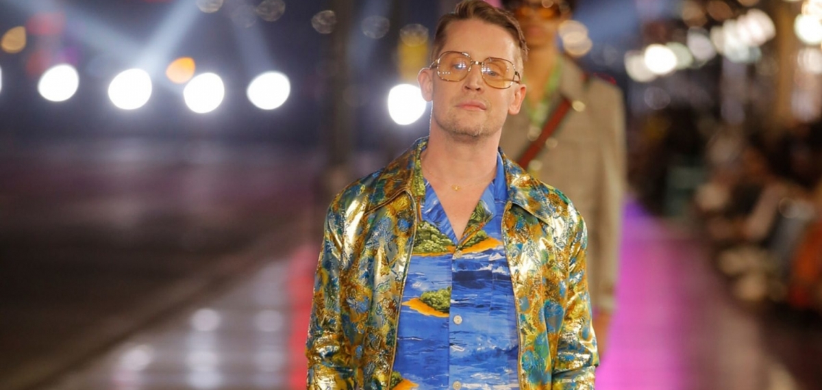 Это бомба: Маколей Калкин и Джаред Лето возглавили показ Gucci Love Parade