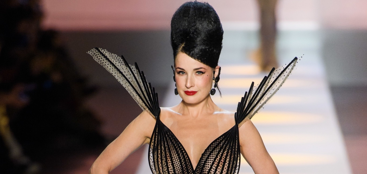 Дита фон Тиз и безграничная фантазия дизайнера на показе Jean Paul Gaultier